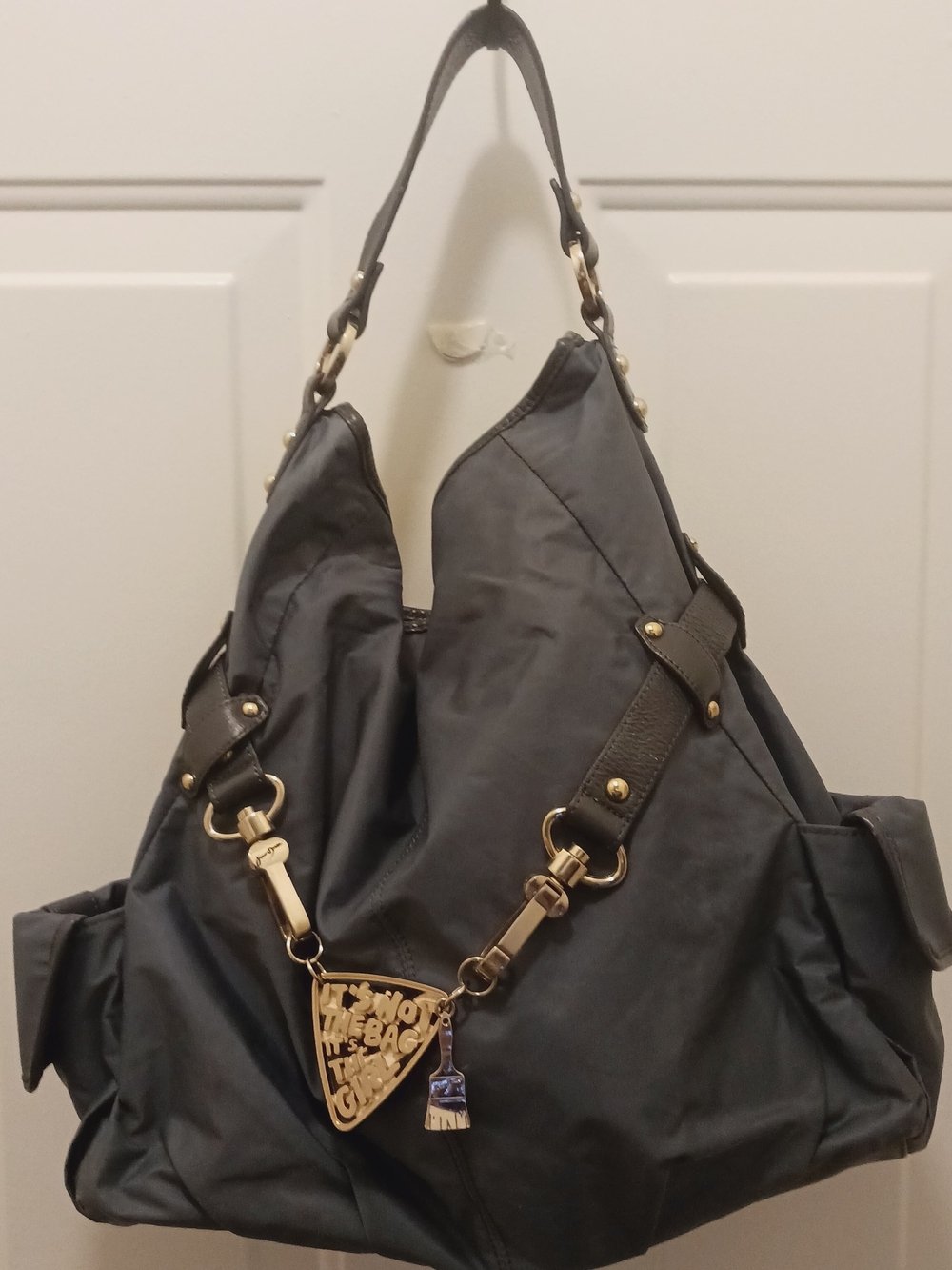 Junior Drake Shoulder Bag Vtg Patsy Brown